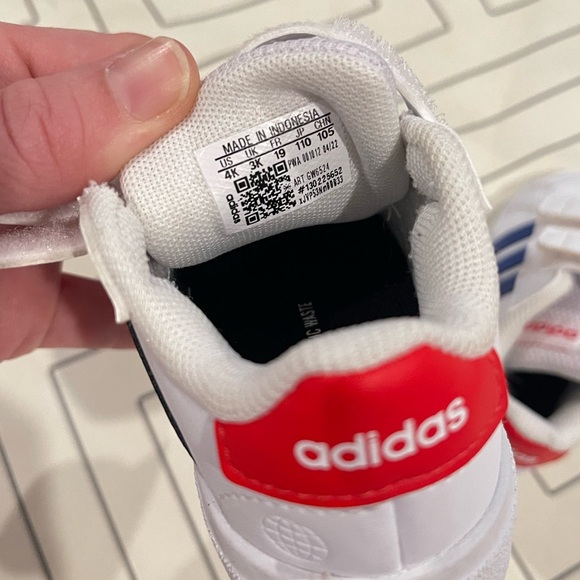 Adidas Baby Velcro Sneakers - Picture 9 of 10